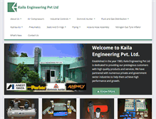 Tablet Screenshot of kailaengg.com